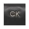 Kosmetický kufřík Calvin Klein Re-Lock Cosmetic Pouch Pbl K60K610271 Černá Imitace kůže/-Ekologická kůže 00