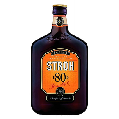 Stroh Original Rum, 80%, 0,7l (holá lahev)