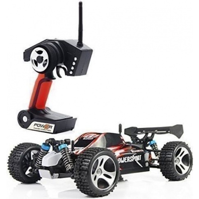 Siva Buggy Powersport 1:18, 50 km/h, červená, RTR