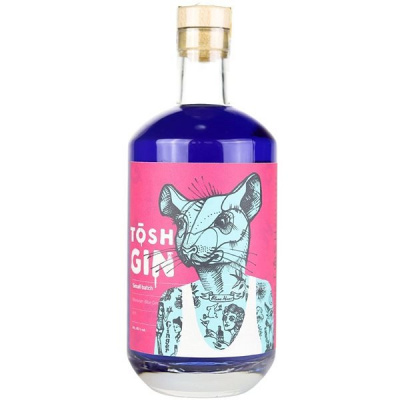 Tosh Gin Modrý 45% 0,7 l (holá láhev)