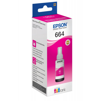 Epson C13T66434 - originální, purpurový 664