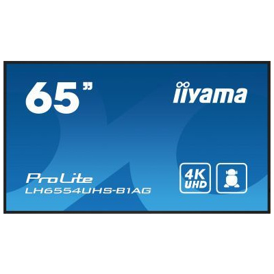 iiyama ProLite LH6554UHS-B1AG/64,5"/IPS/4K UHD/60Hz/8ms/Black/3R (LH6554UHS-B1AG)