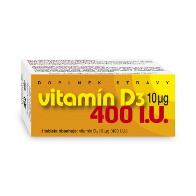 NATURVITA Vitamín D3 400 I.U. tbl.90