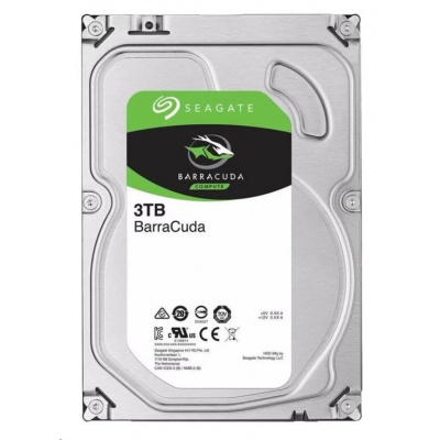 SEAGATE HDD 3TB BARRACUDA, 3.5", SATAIII, 5400 RPM, Cache 256MB ST3000DM007