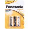 Panasonic Alkaline Power AAA 4ks LR03APB/4BP alkalická tužková baterie