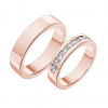 Tiami Snubní prsteny s diamanty Infinity Barva zlata: Růžové zlato na míru RWEP23073