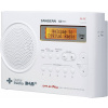 Sangean DPR-69 plus přenosné rádio DAB plus , FM s USB nabíječkou bílá