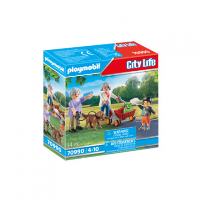 Playmobil PLAYMOBIL® City Life 70990 Prarodiče s vnukem 147301