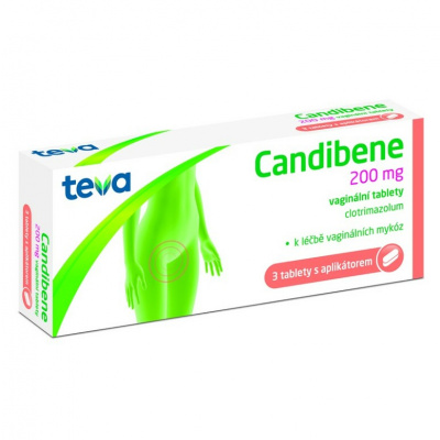 CANDIBENE 200 MG TBL VAG 3X200MG