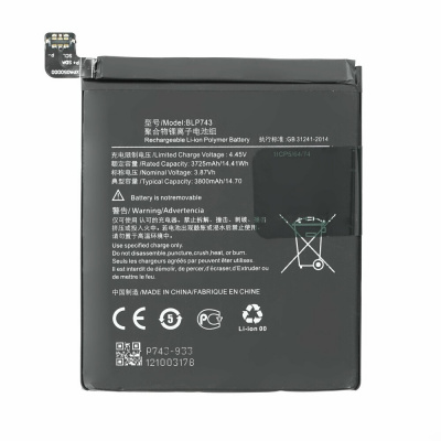 MPS Baterie pro OnePlus 7T, BLP743, 3800 mAh