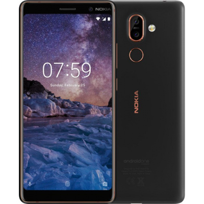 Nokia 7 Plus Dual SIM, černá