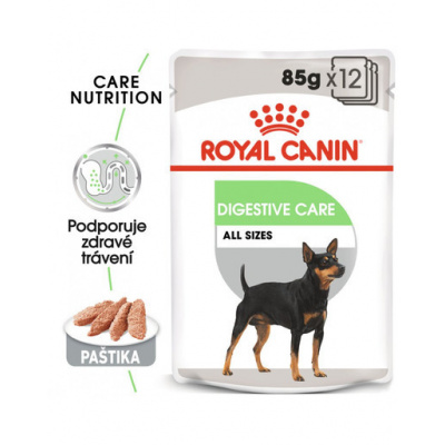 ROYAL CANIN Digestive Care Dog Loaf 12 x 85g kapsička s paštikou pro psy s citlivým trávením