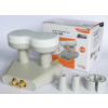 Mascom Monoblock Twin LNB MCM4S01HD Gold LNB 4,3st