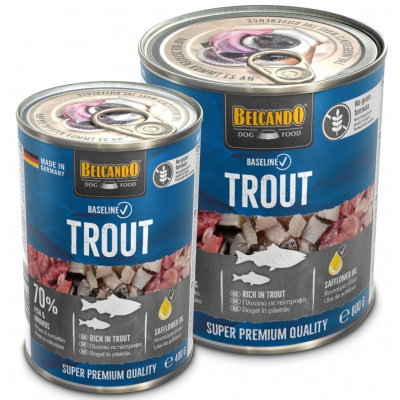 Belcando Baseline Trout - konzerva pro pejsky Velikost: 400 g