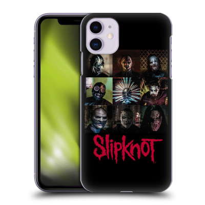 Pouzdro na mobil Apple Iphone 11 - HEAD CASE - hudební skupina Slipknot logo velké (Plastový obal, kryt pro mobil Apple Iphone 11 kapela slipknot znak velký)