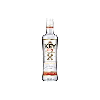 Rum KEY Rum White 37,5% 0,5l etik3