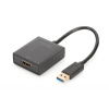Digitus Adaptér USB 3.0 na HDMI, vstup 1080p USB, výstup HDMI