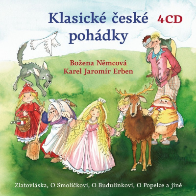 Božena Němcová a Karel Jaromír Erben, čtou K. Höger, J. Preissová, L. Munzar, J. Hlaváčová, J. Adamíra : Klasické české pohádky CD