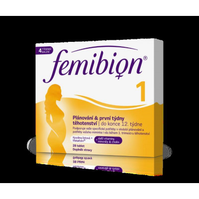 Femibion 1 Plánování a první týdny těhotenství 28 tablet 2023