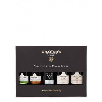 Graham´s Grahams Selection of Finest Port sada 5 x 0,2 l (holá láhev)