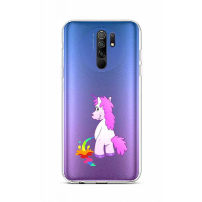 TopQ Kryt Xiaomi Redmi 9 silikon Rude Unicorn 50976