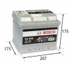Bosch S5 12V 52Ah 520A 0 092 S50 010