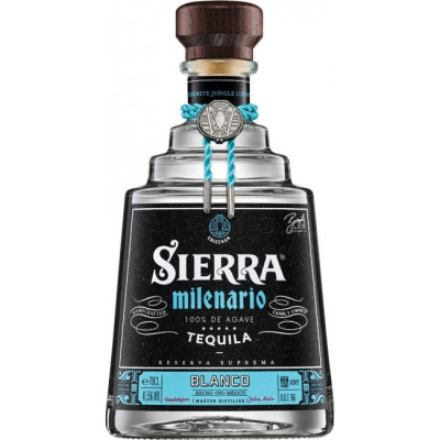 Sierra Milenario Blanco 100% de Agave 41 % 0,7 l (holá láhev)