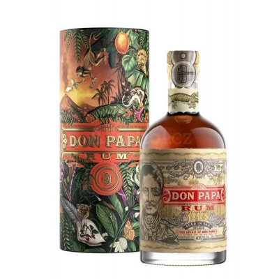 Don Papa Nová Receptura 7 Y.O. 40% 0,7l Tuba