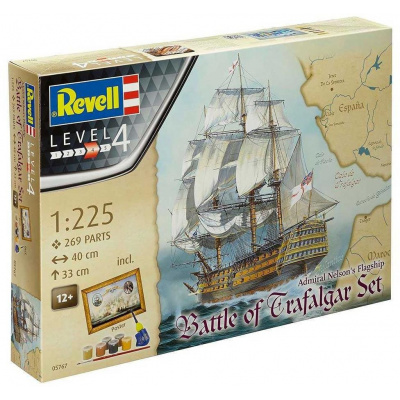 REVELL Gift-Set loď 05767 - "Battle of Trafalgar" (1:225) CF_18-05767