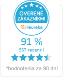 Heureka.sk - overené hodnotenie obchodu K-Ĺžaluzie.sk