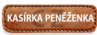 Kasírka časnická peňaženka CZ
