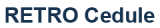 Logo RETRO Cedule