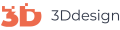 Logo 3Ddesign, s.r.o.