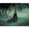 Diamondi Diamantové maľovanie - ČARODEJNICA NA KRAJI TEMNÉHO LESA Rámovanie: bez rámu a bez vypnutia plátna, Rozmer: 40x50 cm