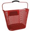 AKCE! Kôš predný oválny Klikfix City s držadlom červený