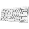 Trust LYRA Compact Wireless Keyboard – US, biela 25097