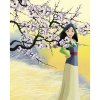 Komar Vliesová fototapeta Disney Mulan Cherry Blossoms 200 x 250 cm