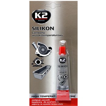 K2 Silikón na motory 21g červený