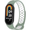 Xiaomi Mi Smart Band 8/9 náhradní náramek - Sportovní prodyšný perforovaný Farba: Zeleno biela MBSCZ-SPP807