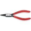 KNIPEX Kliešte KNIPEX na poistné krúžky - otvory, leštené, tvar 1, 12 - 25,0 mm
