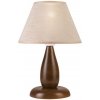 Lamkur Stolná lampa PERA 1xE27/60W/230V tmavohnedá/buk LA04709 + záruka 3 roky zadarmo