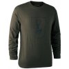 DEERHUNTER Shield Logo T Shirt L/S nátelník s logom