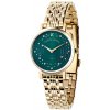 Elegantné Dámske Hodinky Pierre Cardin CCM.0552 32 mm Zelené / Zlaté