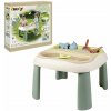Smoby Stôl na vodu a piesok Water&Sand Table Life s otvorom pre slnečník a dvojitý kryt s loďkou formičkami a náradím s UV filtrom od 18 mes - model 2025