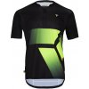 Pánsky cyklistický dres Silvini Gallo Veľkosť: XXL / Farba: čierna/zelená