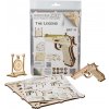 Wooden City 3D puzzle Pistole Legend BRT-9, 31 ks