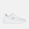 Skechers Pánske biele tenisky Skechers Bobs Sport B Flex - Icy Edge