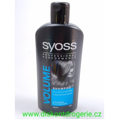 Syoss Volume Shampoo 48hodinový objem 400 ml