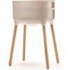 Plastia květináč Urbalive béžová 50,5 cm