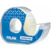 Lepiaca páska priesvitná MILAN 19 mm x 33 m s dispenzerom - blister